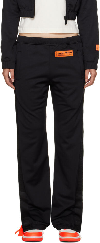 Heron Preston Black Patch Lounge Pants Cover