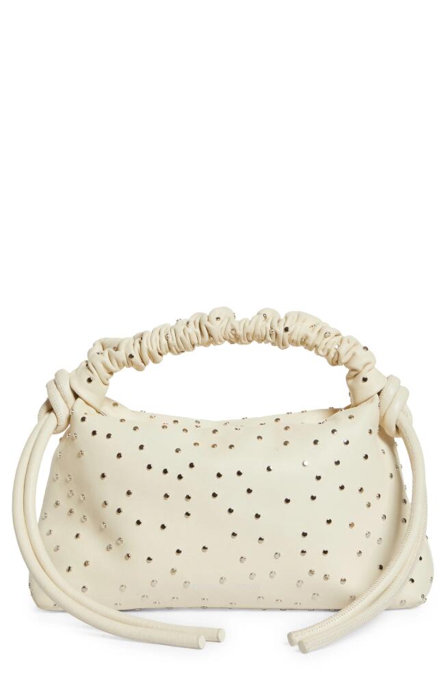 Proenza Schouler Mini Drawstring Studded Leather Hobo in Ecru Cover