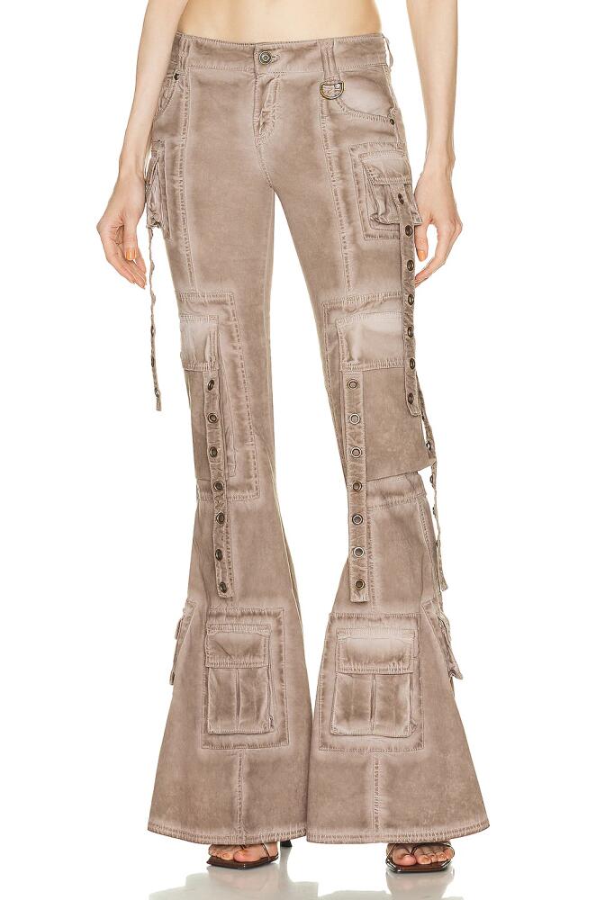 Blumarine Cargo Pant in Brown Cover