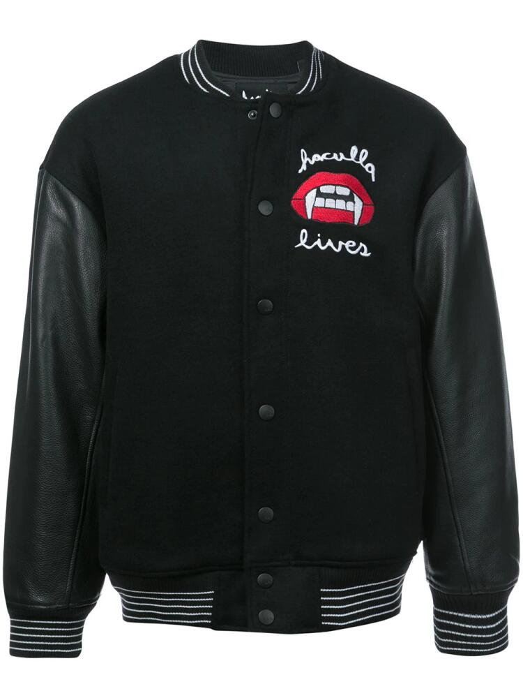 Haculla Lost breed patch bomber jacket - Black Cover