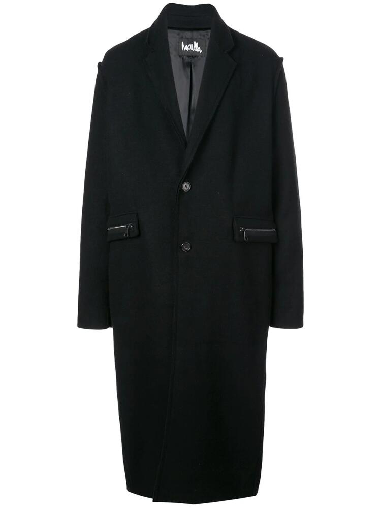 Haculla Dracula single-breasted coat - Black Cover