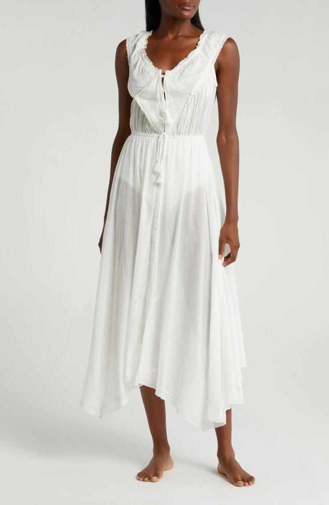 Free People Country Charm Maxi Bodysuit in Ivory Cover