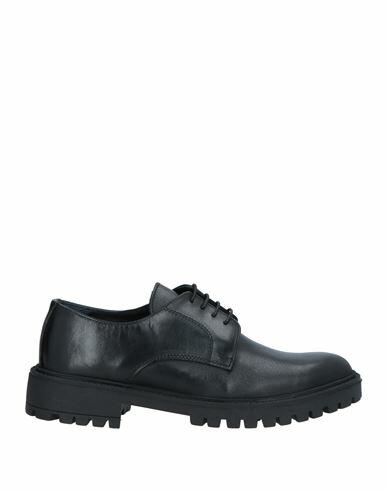 Cafènoir Man Lace-up shoes Black Leather Cover