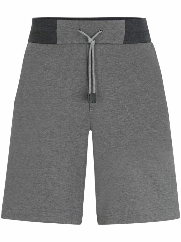 BOSS cotton track pants - Grey Cover