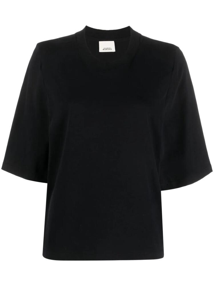 ISABEL MARANT Ben organic-cotton T-shirt - Black Cover