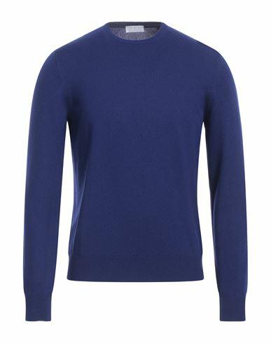 Gran Sasso Man Sweater Navy blue Cashmere Cover