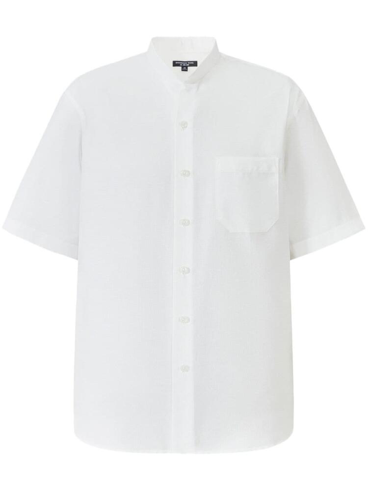 Shanghai Tang short-sleeve poplin shirt - White Cover