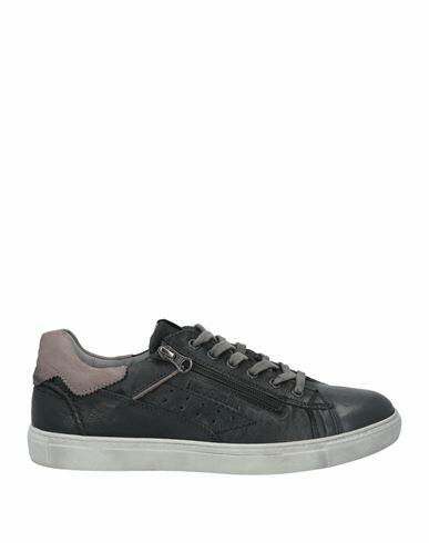 Nero Giardini Man Sneakers Black Leather Cover