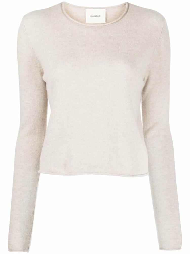 Lisa Yang Ida crew-neck cashmere jumper - Neutrals Cover