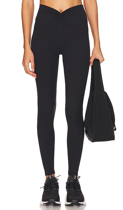 WeWoreWhat Ruched V Legging in Black Cover