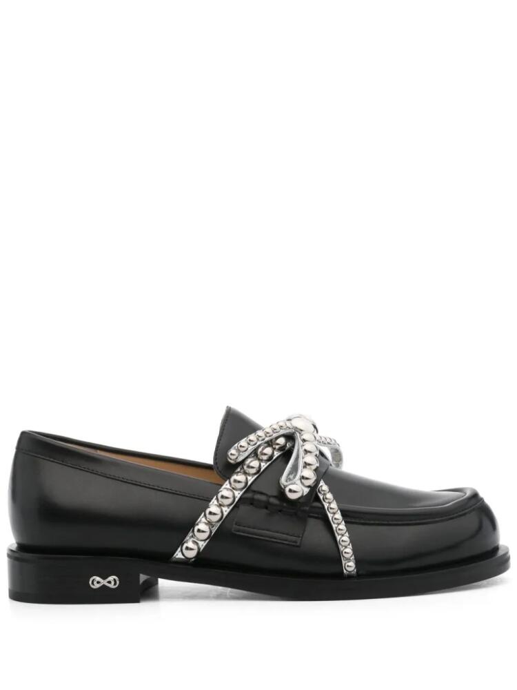 MACH & MACH stud-embellished loafers - Black Cover