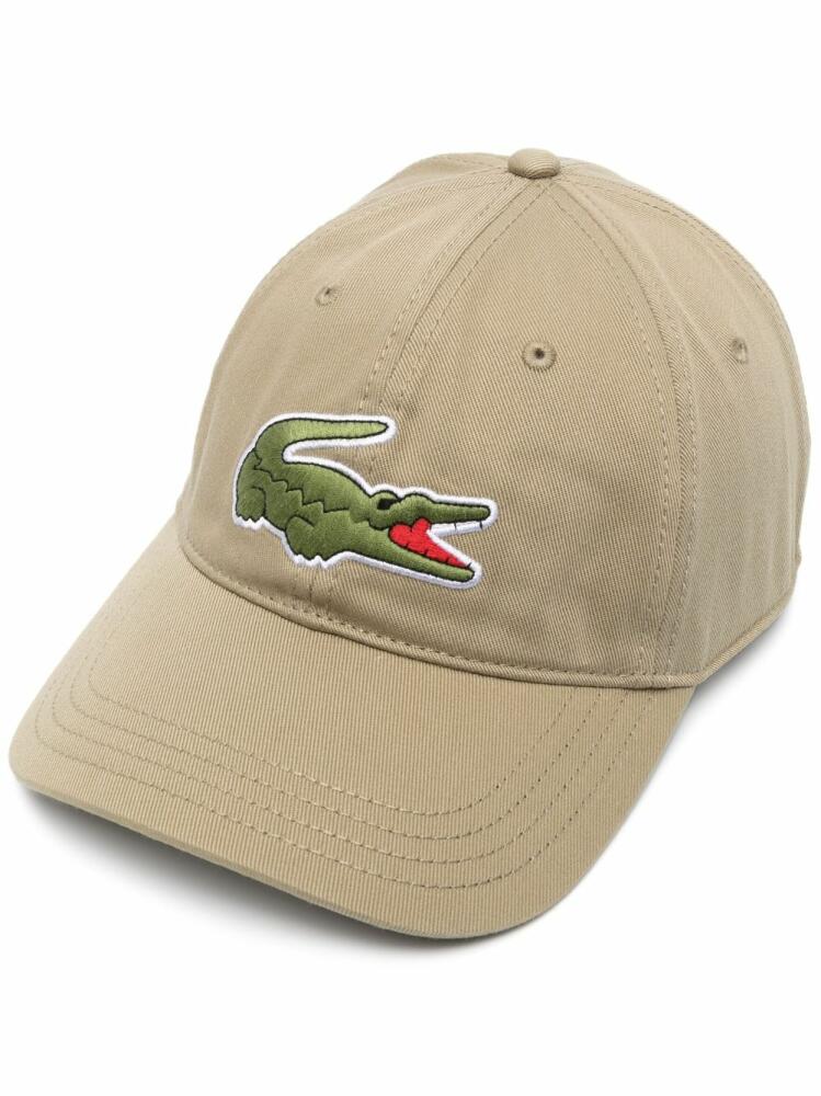 Lacoste logo-embroidered baseball cap - Neutrals Cover