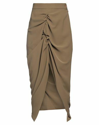 Vivienne Westwood Woman Midi skirt Military green Polyester Cover