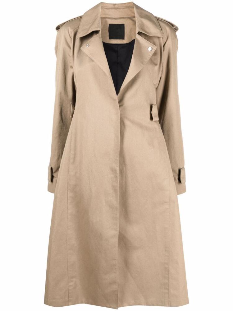 Givenchy A-line trench coat - Neutrals Cover