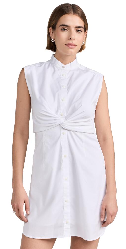 rag & bone Louisa Cotton Poplin Dress White Cover