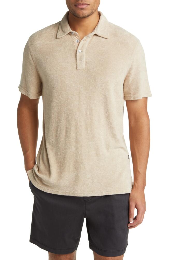 Rails Rhen Terry Cloth Polo in Chickpea Cover