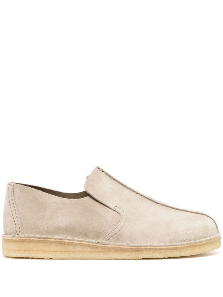 Clarks Desert Mosier suede loafers - Grey Cover