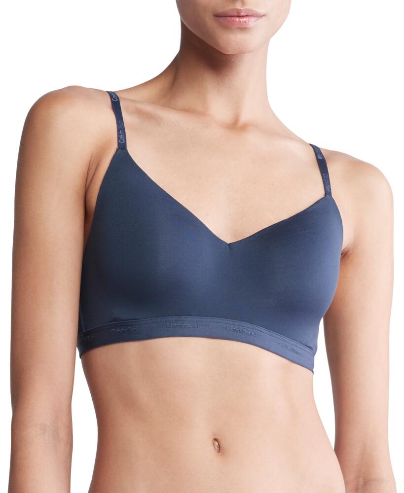 Calvin Klein Women's Form To Body Lightly Lined Bralette QF7618 - Speakeasy Cover