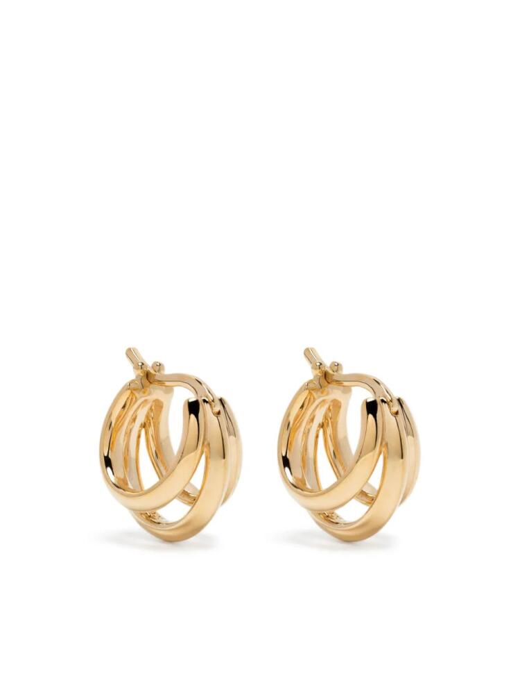 Dinny Hall Signature Triple hoop earrings - Gold Cover