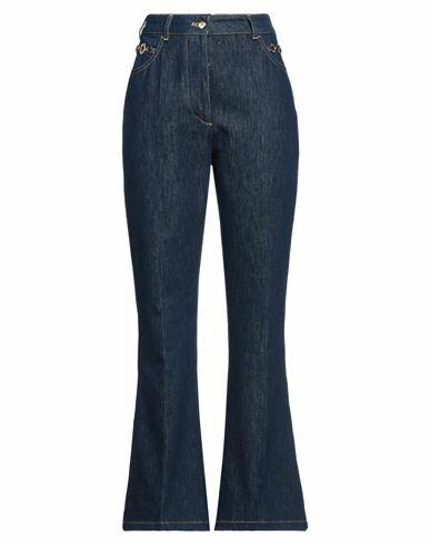 Patou Woman Jeans Blue Cotton, Polyester Cover