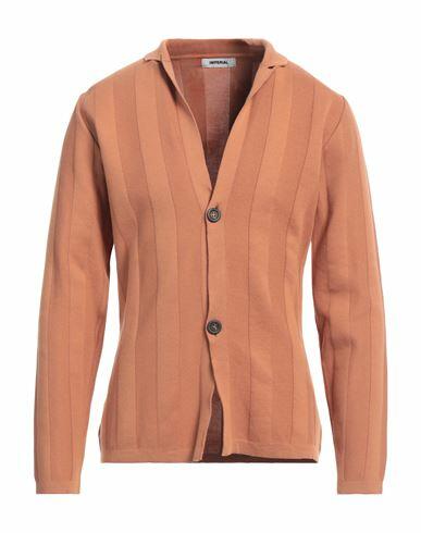 Imperial Man Blazer Camel Cotton Cover