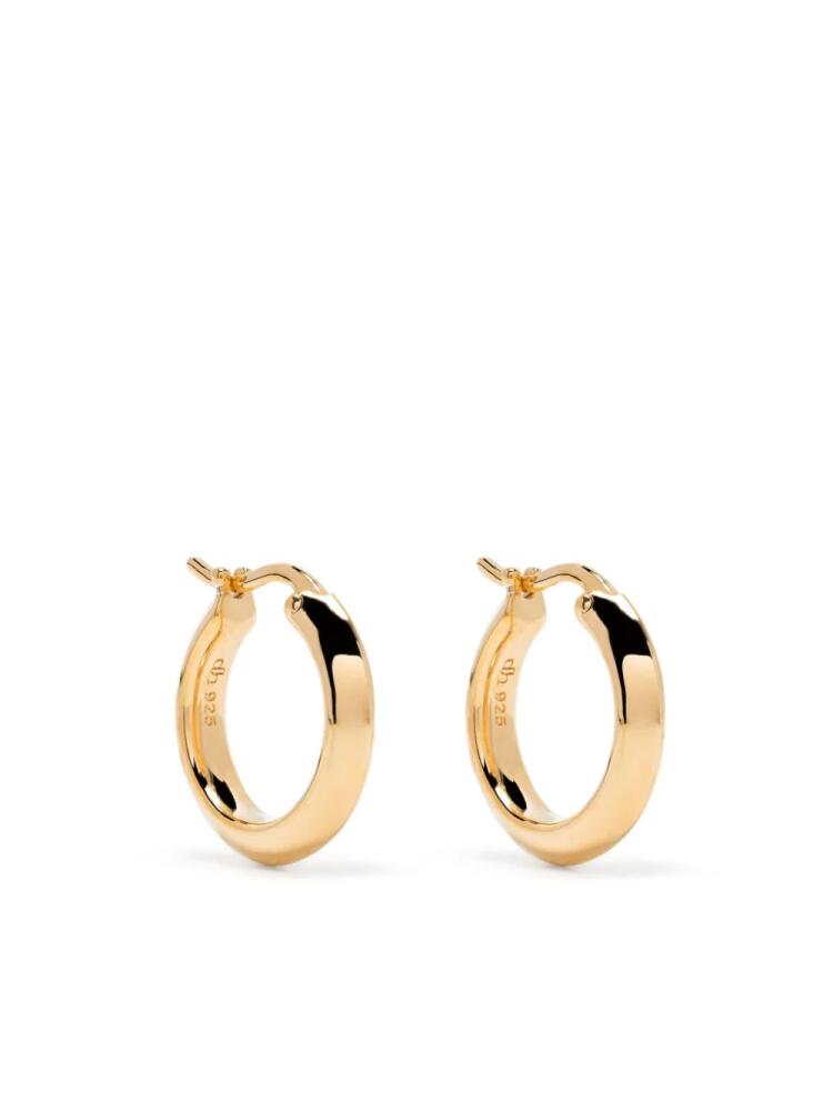 Dinny Hall Signature chunky hoop earrings - Gold Cover