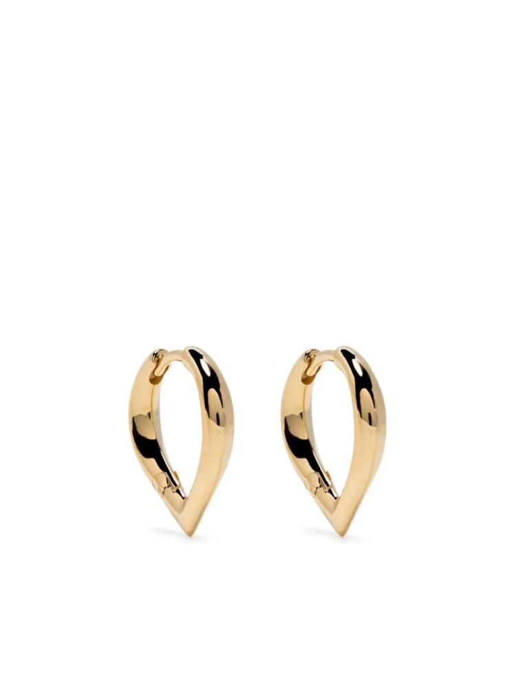 Dinny Hall small Sunbeam hoop earrings - Gold Cover