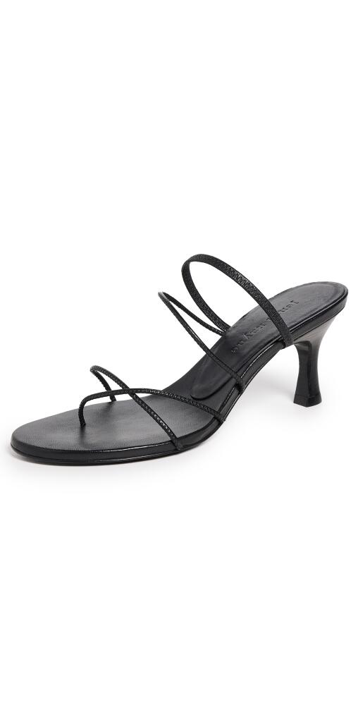 Jenni Kayne Strappy Heels Black Cover