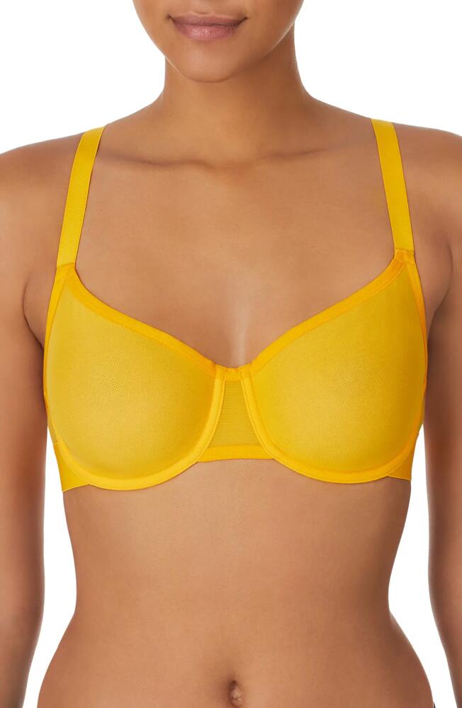 DKNY Sheer Mesh Unlined Bra in Day Lilly Cover