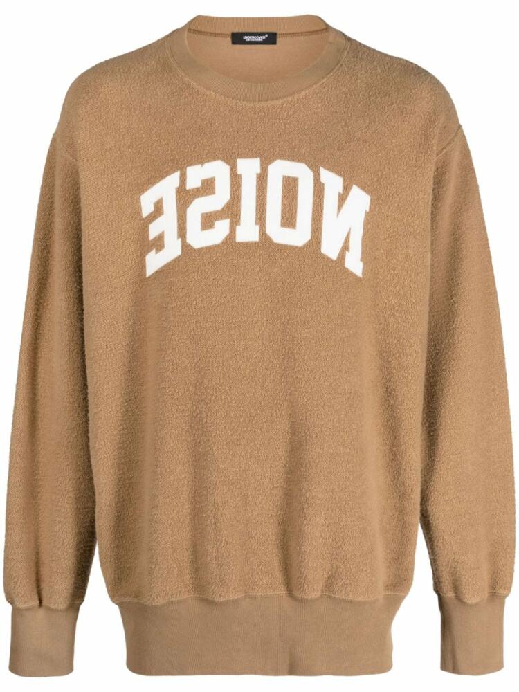 Undercover graphic-print cotton sweatshirt - Brown Cover