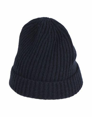 Boglioli Man Hat Midnight blue Cashmere Cover