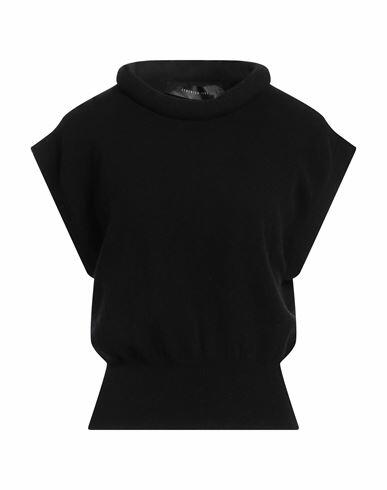 Federica Tosi Woman Sweater Black Wool, Cashmere, Polyamide Cover