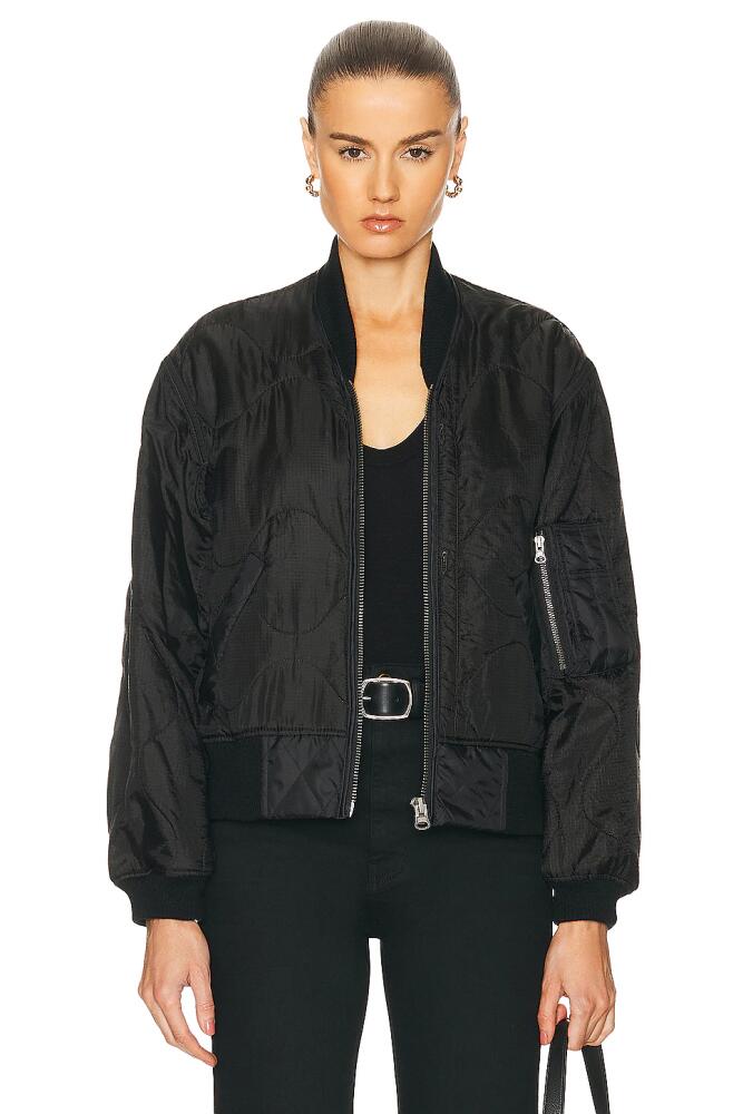 R13 Refurbished Liner Bomber in Black Cover