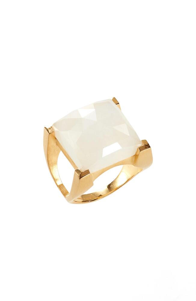 Dean Davidson Plaza Semiprecious Stone Ring in Moonstone/Gold Cover