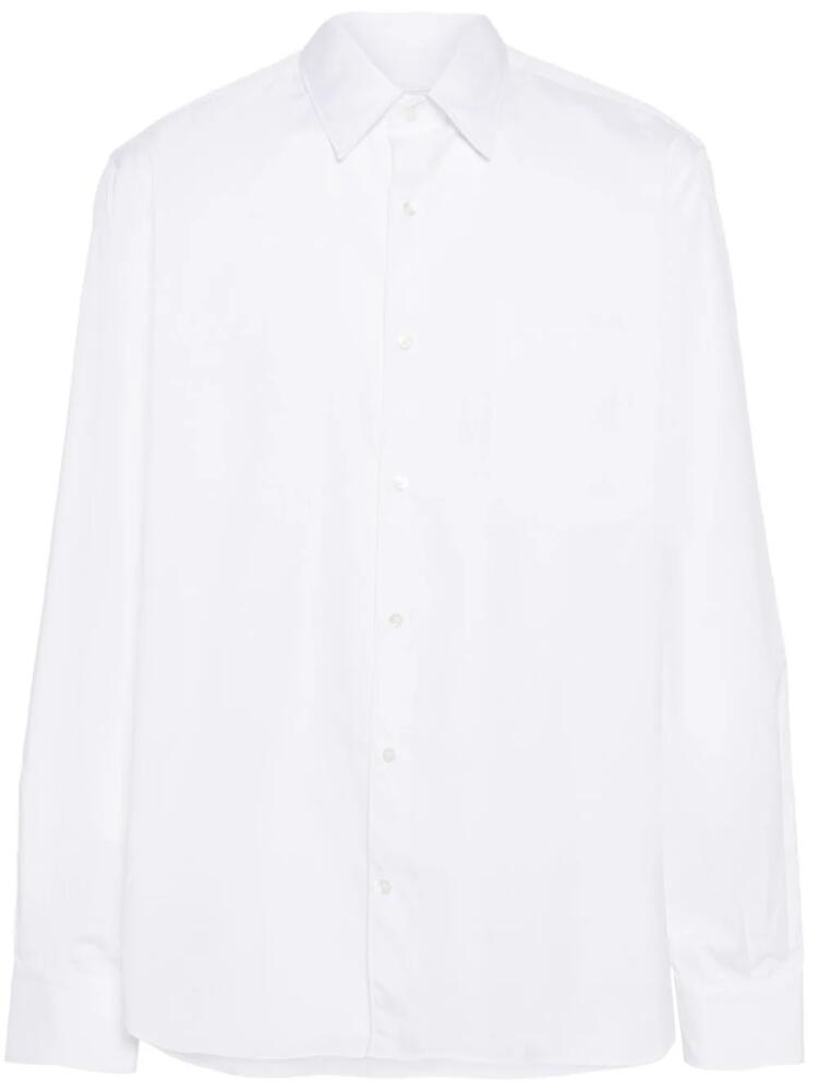 ASPESI poplin cotton shirt - White Cover