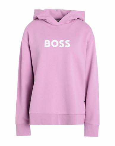 Boss Woman Sweatshirt Light purple Cotton Cover