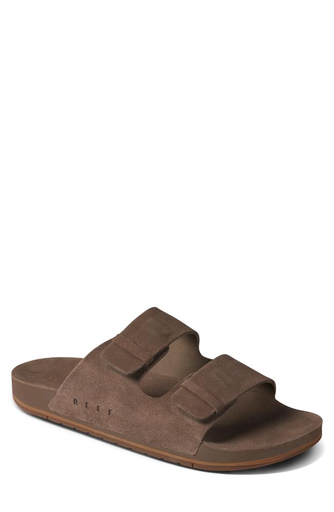 Reef Ojai Two-Bar Slide Sandal in Fossil Cover