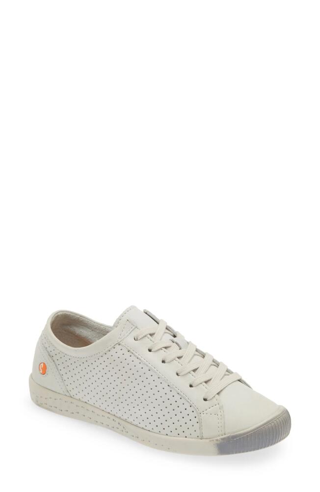 Softinos by Fly London Ica Sneaker in 025 White Smooth Leather Cover