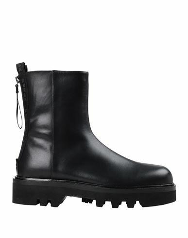 Furla Furla Rita Mid Boot W/zip T.40 Woman Ankle boots Black Soft Leather, Polyester Cover