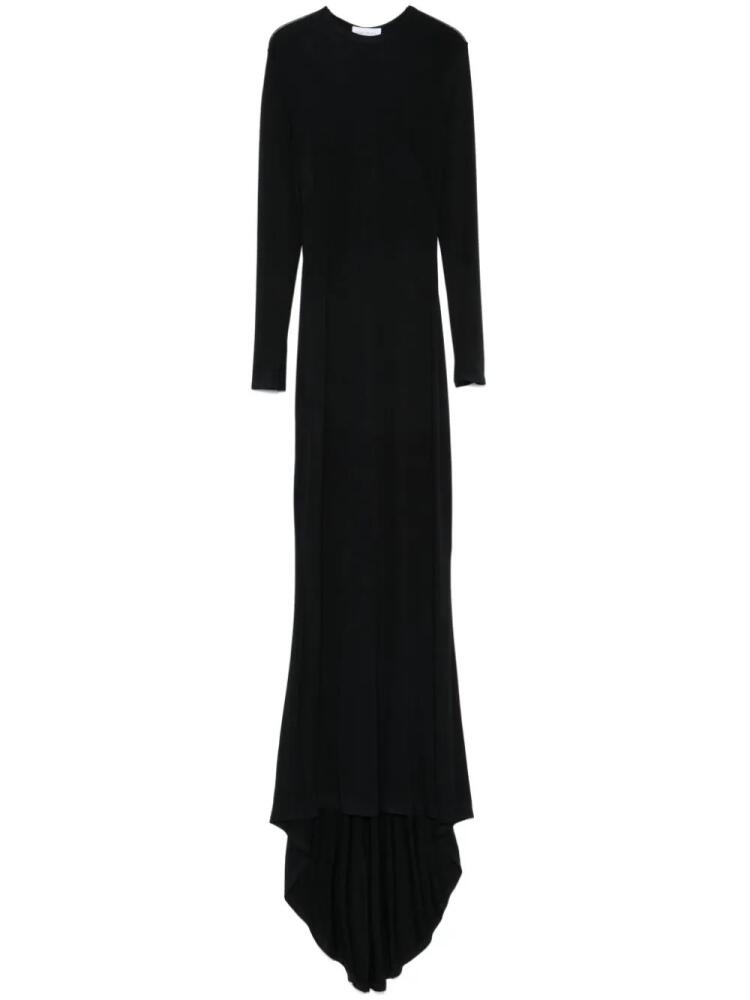 Ioana Ciolacu jersey maxi dress - Black Cover