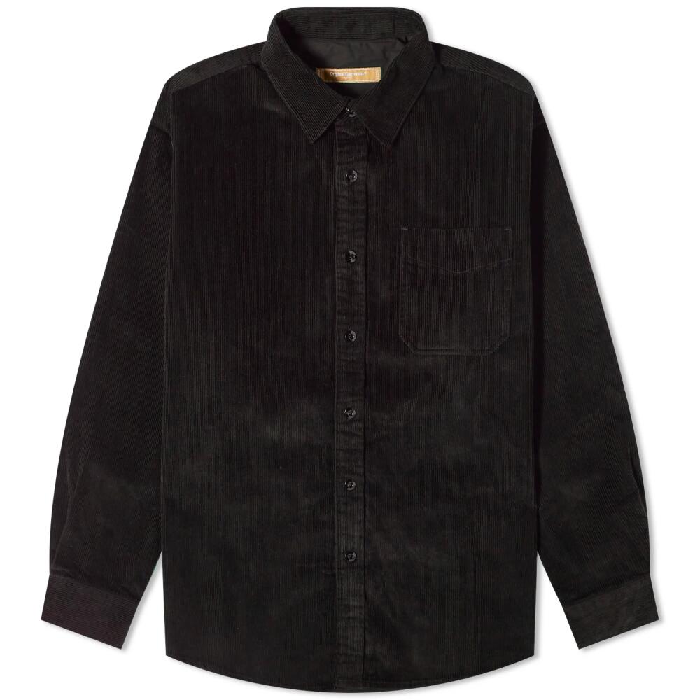 FrizmWORKS Men's OG Corduroy Shirt in Black Cover