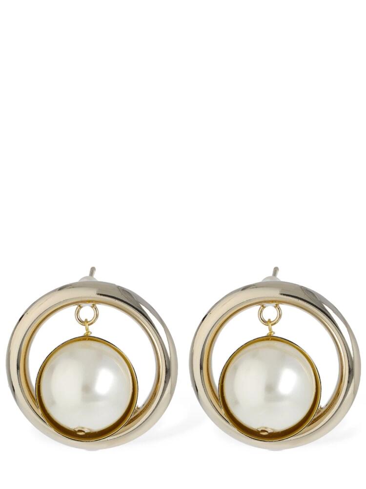 ROSANTICA Miranda Faux Pearl Earrings Cover