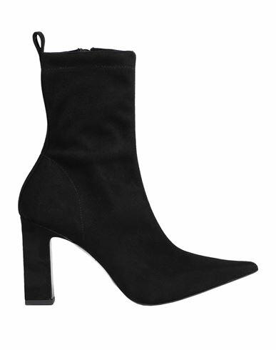 Bruno Premi Woman Ankle boots Black Textile fibers Cover