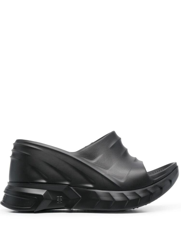 Givenchy Marshmallow 115mm wedge sandals - Black Cover