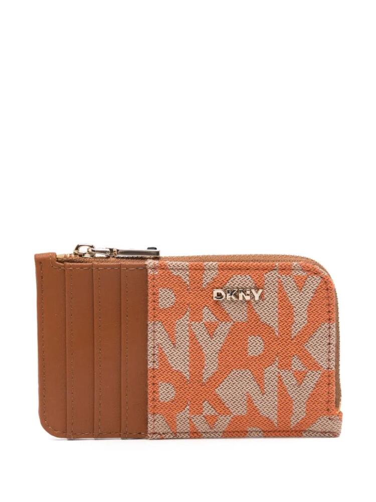 DKNY Gramercy zip card holder - Neutrals Cover