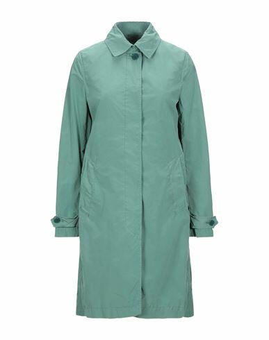 Aspesi Woman Overcoat & Trench Coat Green Polyester, Polyamide Cover