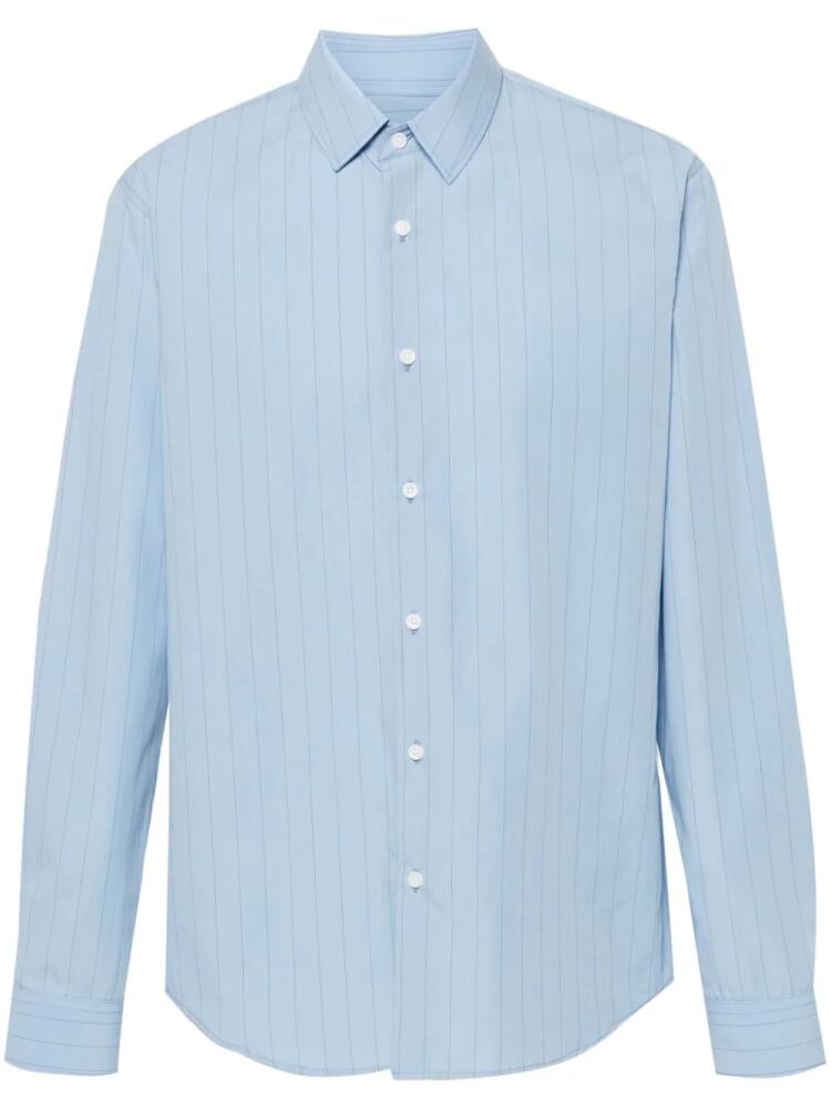 SANDRO pinstripe shirt - Blue Cover