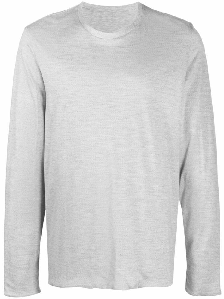 Sease virgin wool long-sleeved pullover - Grey Cover