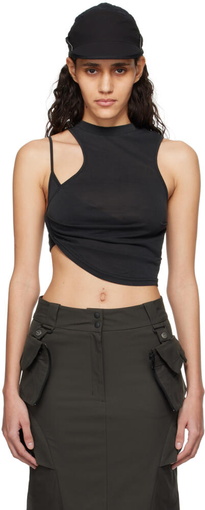 HYEIN SEO SSENSE Exclusive Black Tank Top Cover