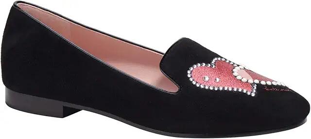 Kate Spade New York Lounge Hearts (Black) Women's Flat Shoes Cover